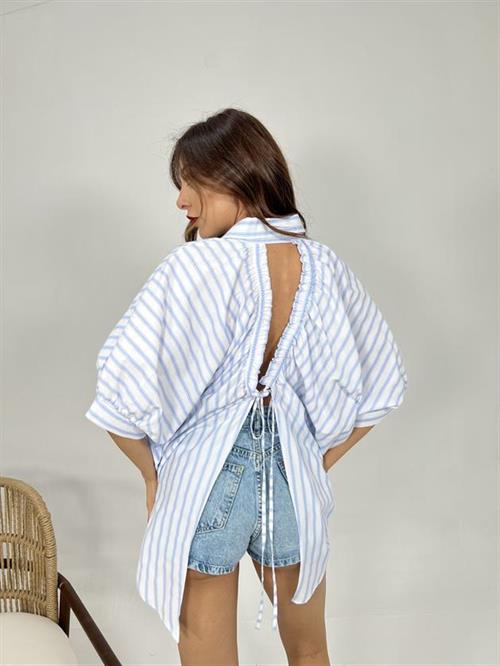 Wholesale Womens Shirt-Los Angeles Striped
