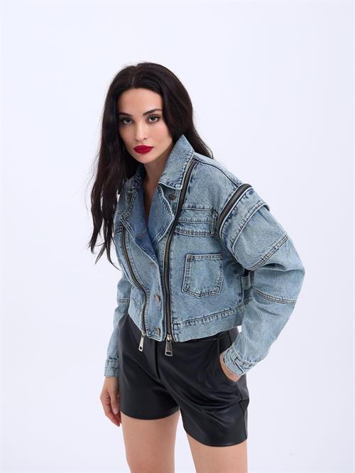 Wholesale Denim Jacket-Blue