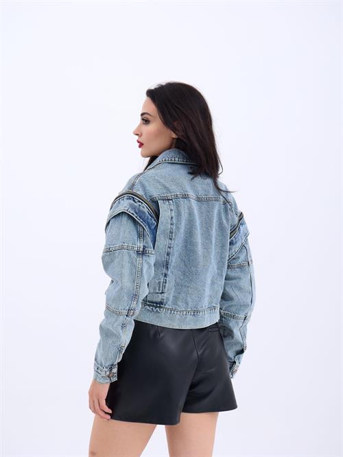 Wholesale Denim Jacket-Blue