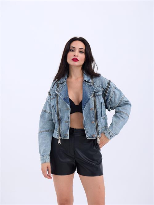 Wholesale Denim Jacket-Blue