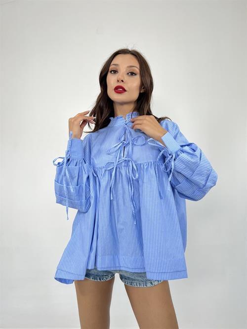 Wholesale Womens Dallas Striped Shirt