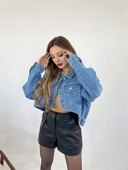 Wholesale Womens Denim Jacket-Blue