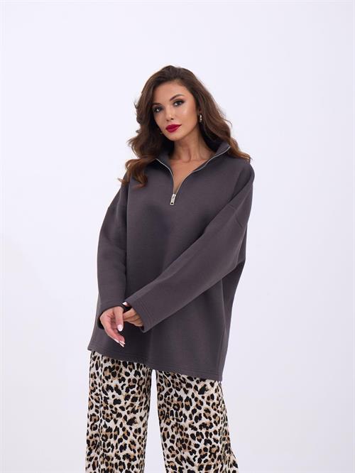 Wholesale Sweatshirt-Dark Gray