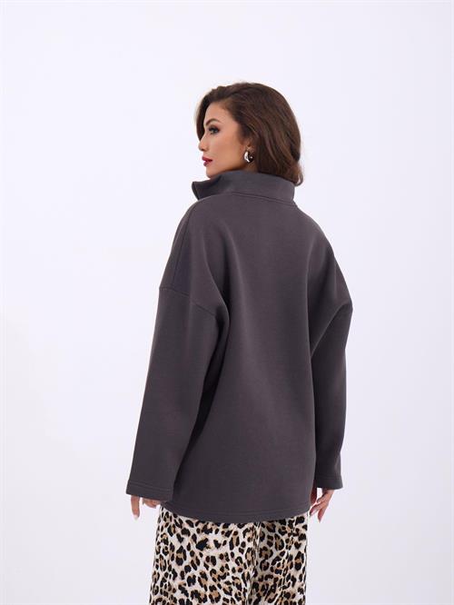 Wholesale Sweatshirt-Dark Gray