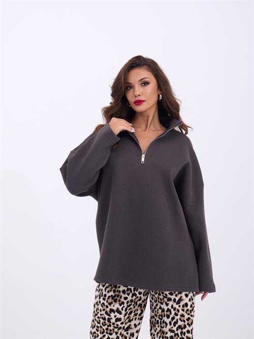 Wholesale Sweatshirt-Dark Gray