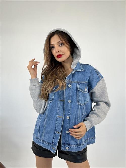 Wholesale Womens Denim Jacket-Blue
