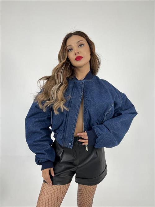 Wholesale Womens Denim Jacket-Blue