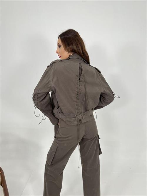 Wholesale Womens Suit-Khaki