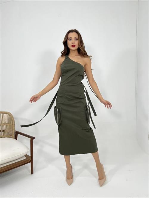 Wholesale Womens Dress-Khaki