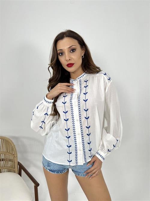 Wholesale Womens Shirt-Ecru