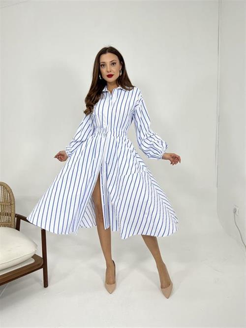 Wholesale Dress-Baltimore Striped