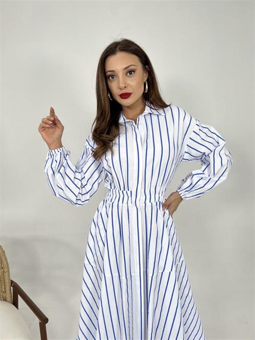 Wholesale Dress-Baltimore Striped