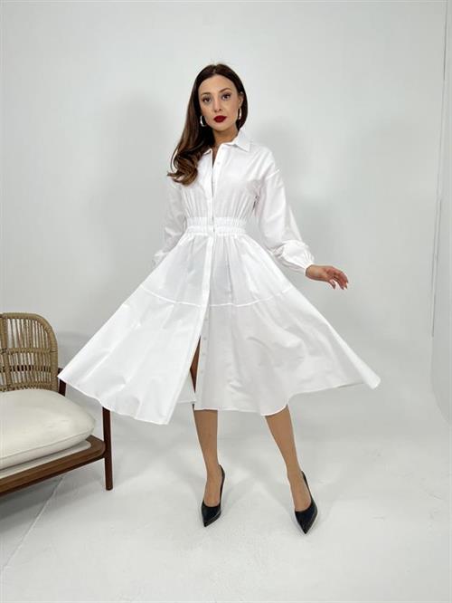 Wholesale Womens Dress-White