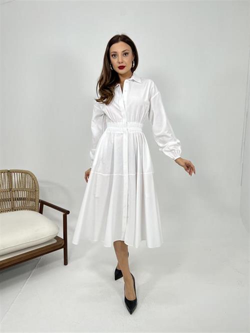 Wholesale Womens Dress-White