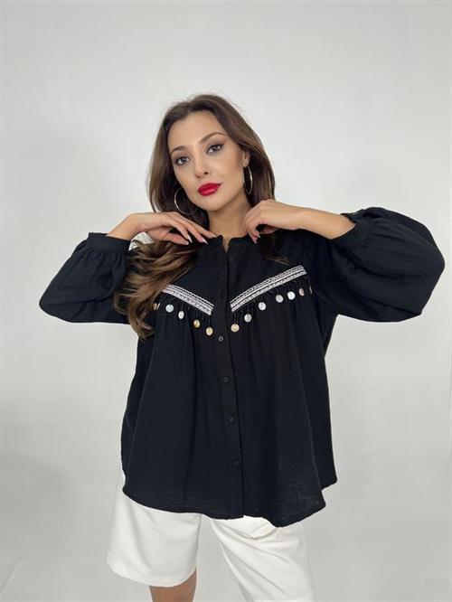 Wholesale Womens Shirt-Black