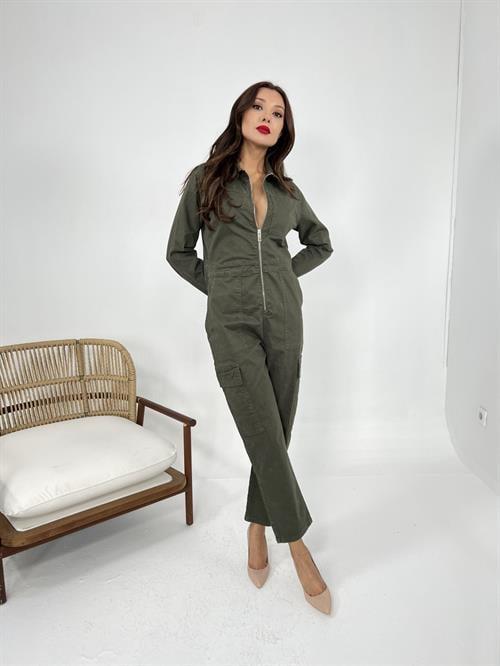 Wholesale Womens Jumpsuit Khaki