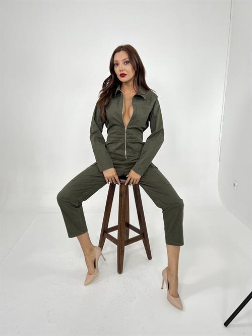 Wholesale Womens Jumpsuit Khaki