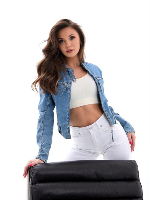 6908 DENIM JACKET-BLUE