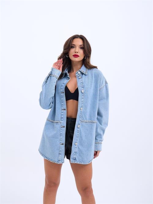 Wholesale Denim Jacket - Blue