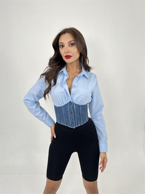 Wholesale Womens Shirt Blue