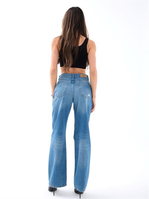 7181 KOT PANTOLON-MAVİ