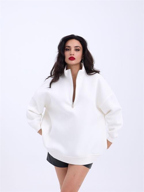 Wholesale Ecru Sweatshirt