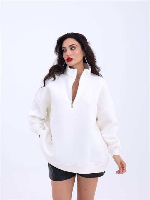 Wholesale Ecru Sweatshirt