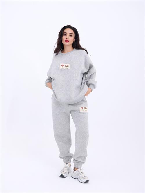 Wholesale Tracksuit Set - Gray
