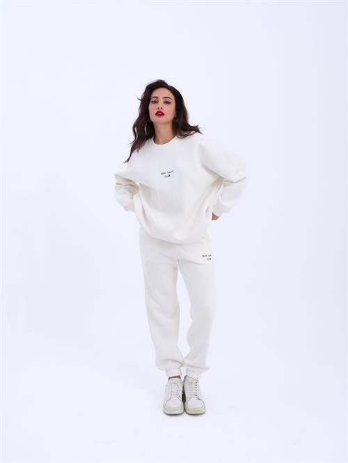 Wholesale Tracksuit Set - Cream