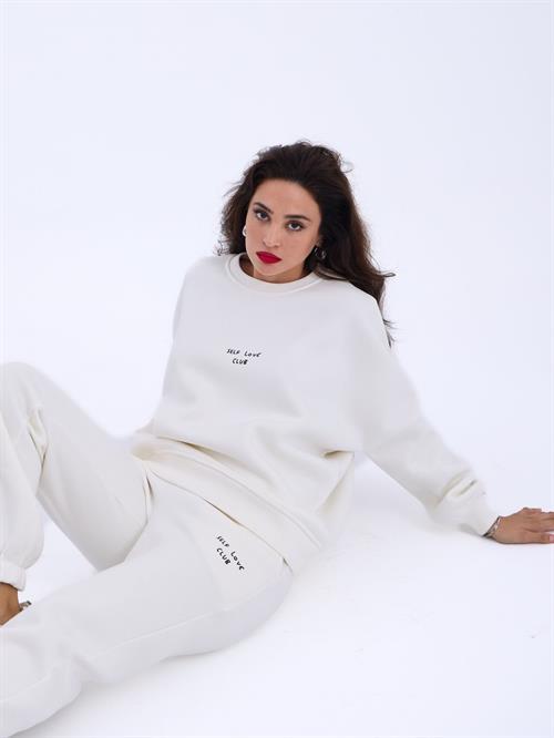 Wholesale Tracksuit Set - Cream