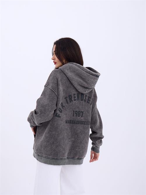 Wholesale Sweatshirt-Dark Gray