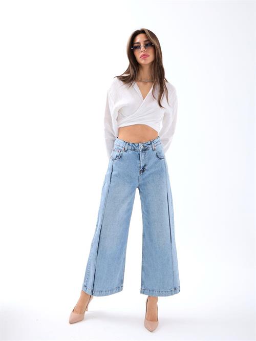 Toptan Kadın Kot Pantolon-Mavi