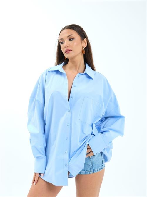 Wholesale Women Blue Shirts