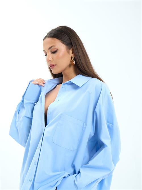 Wholesale Women Blue Shirts
