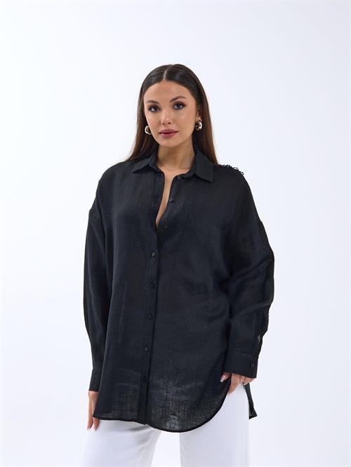 Wholesale Women Black Shirts