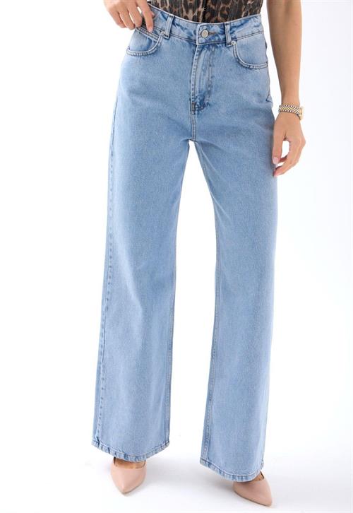 Toptan Kadın Kot Pantolon-Açık Mavi