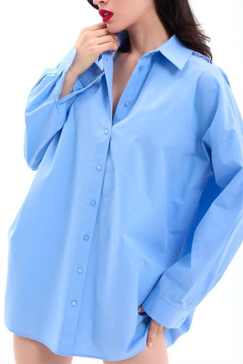 Wholesale Women Shirts-Dark Blue