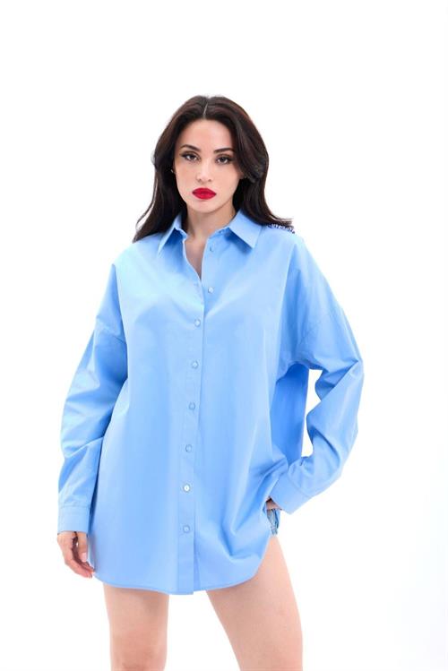 Wholesale Women Shirts-Dark Blue