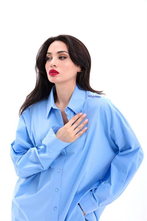 Wholesale Women Shirts-Dark Blue
