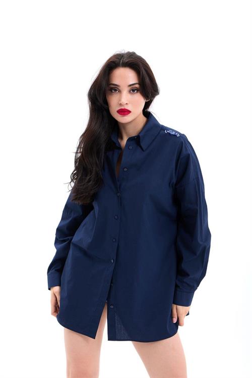 Wholesale Women Shirts-Dark Blue