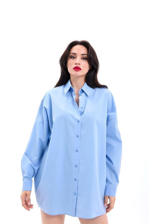 Wholesale Womens Shirts-Blue