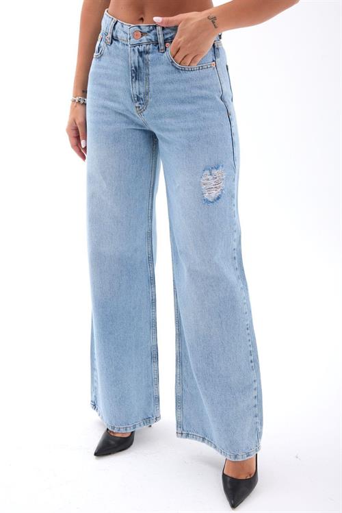 Kot Pantolon Açık Mavi