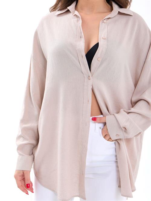 Wholesale Womens Shirt-Beige