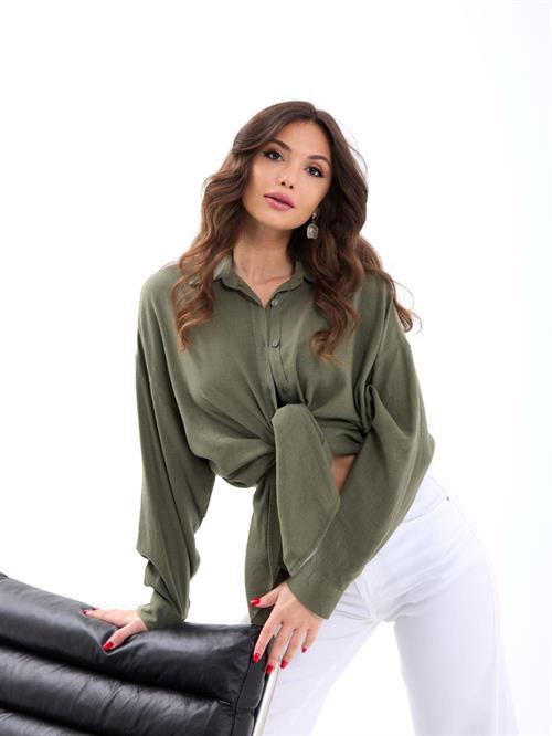 Wholesale Womens Shirt-Khaki