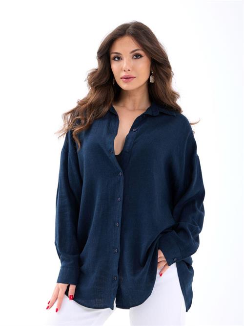 Wholesale Womens Shirt-Navy