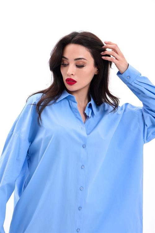 Wholesale Womens Shirts-Dark Blue
