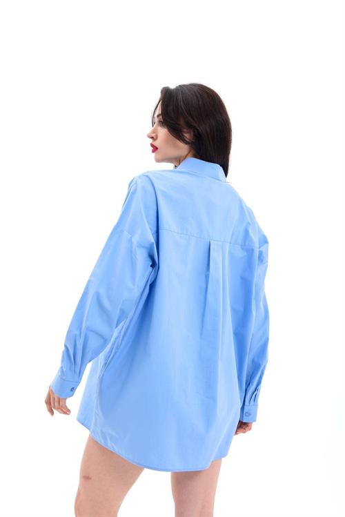 Wholesale Womens Shirts-Dark Blue