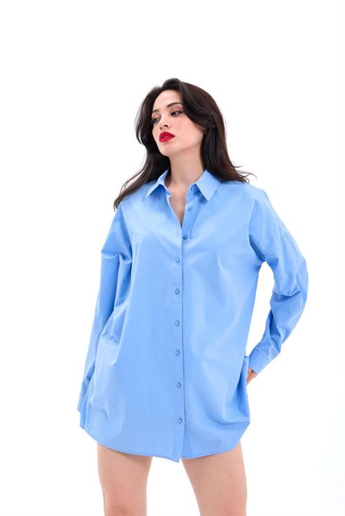 Wholesale Womens Shirts-Dark Blue
