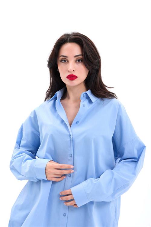 Wholesale Womens Shirts-Blue