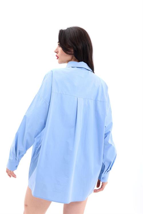 Wholesale Womens Shirts-Blue